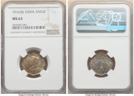 British India. George V Anna 1916-(b) MS63 NGC, Bombay mint, KM513. 

HID09801242017

© 2022 Heritage Auctions | All Rights Reserved