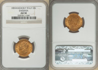 Sardinia. Vittorio Emanuele II gold 20 Lire 1859 (Anchor)-P AU58 NGC, Genoa mint, KM146.2. 

HID09801242017

© 2022 Heritage Auctions | All Rights Res...