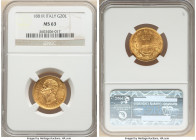 Umberto I gold 20 Lire 1881-R MS63 NGC, Rome mint, KM21. Lustrous surfaces with honey-gold color. 

HID09801242017

© 2022 Heritage Auctions | All Rig...