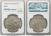 Charles IV 8 Reales 1800 Mo-FM AU53 NGC, Mexico City mint, KM109. 

HID09801242017

© 2022 Heritage Auctions | All Rights Reserved