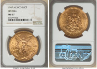 Estados Unidos gold Restrike 50 Pesos 1947 MS67 NGC, Mexico City mint, KM481. AGW 1.2056 oz. 

HID09801242017

© 2022 Heritage Auctions | All Rights R...