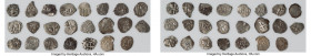 Charles II-Ferdinand VI 23-Piece Lot of Uncertified Cob 1/2 Reales VG-VF, Lima mint. Weight ranges between 0.70-1.75gm. A broad selection of dated Lim...