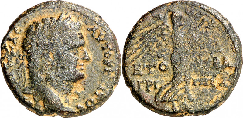 (77-78 d.C.). Tito. Judea. Cesarea Paneas. AE 24. (S.GIC. falta) (RPC. II, 2255)...