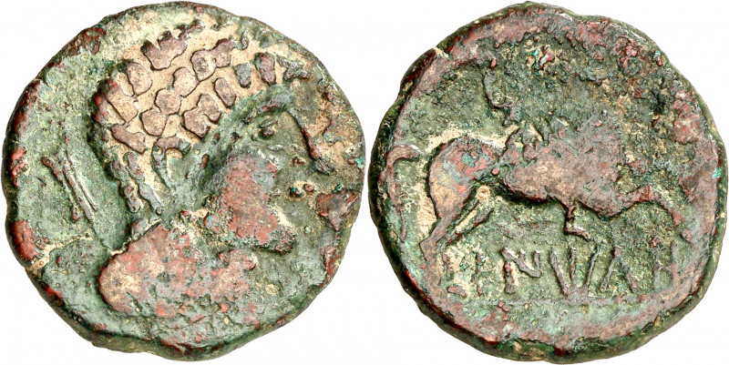 Baitolo (Badalona). As. (FAB. 190) (ACIP. 1380). 9,67 g. MBC-.