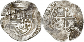 s/d (1572-1589). Felipe II. México. O. 1 real. (AC. 224). Oxidaciones. 3,16 g. BC.