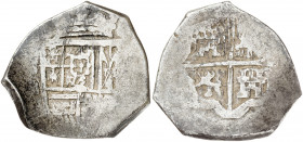 (1611-12). Felipe III. Sevilla. B. 2 reales. (AC. tipo 135). 6,76 g. BC+.