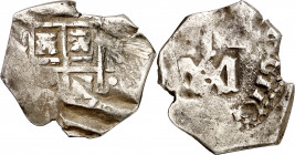 (1686-1694). Carlos II. Sevilla. M. 2 reales. (AC. tipo 80). Tipo "María". Escasa. 4,67 g. BC+.