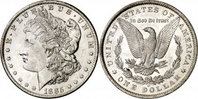 Estados Unidos. 1885. O (Nueva Orleans). 1 dólar. (Kr. 110). AG. 26,64 g. S/C-/S/C.