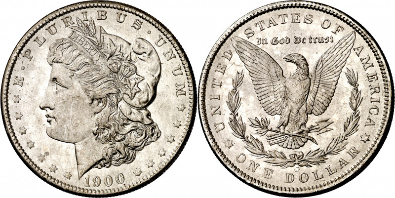 Estados Unidos. 1900. O (Nueva Orleans). 1 dólar. (Kr. 110). AG. 26,70 g. S/C-/S...