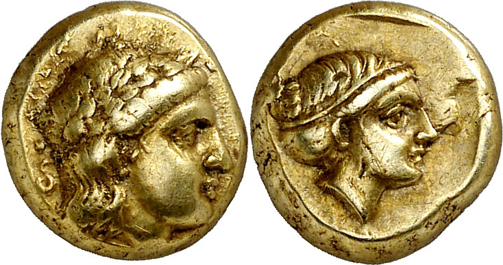 (377-326 a.C.). Lesbos. Mytilene. Hekté. (S. 4250) (CNG. VI, 1026). Ex Hirsch 11...