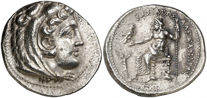 Imperio Macedonio. Alejandro IV (323-310/309 a.C.). Tarso. Tetradracma. (S. falt...