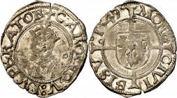 1549. Carlos I. Besançon. 1/2 carlos. (Vti. falta). 0,82 g. MBC/MBC+.
