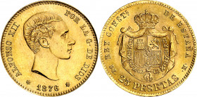 1876*1962. Franco. DEM. 25 pesetas. (AC. 176). 8,08 g. S/C-.