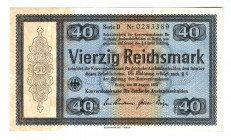 Germany - Third Reich 40 Reichsmark 1933 
P# 202;# 0283389; Rare value; UNC