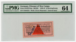 Germany - Third Reich 10 Reichspfennig 1939 - 1944 PMG 64
P# POW3752m; # 51644524