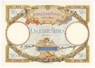 France 50 Francs Luc Olivier Merson 1929 
P# 77a; N# 206527; # P.5530 960; XF+, Crispy