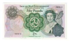 Isle of Man 50 Pounds 1983 (ND)
P# 39; N# 229112; # 083818;UNC
