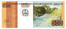 Angola 500 Kwanzas 2012 Trial with Error
P# 155; N# 207557; Error double print; UNC