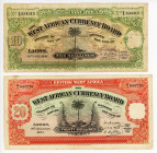 British West Africa 10 & 20 Shillings 1937 - 1941
P# 5; 7b; N# 215757; N# 259632; VF