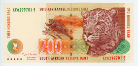 South Africa 200 Rand 1999 (ND)
P# 127b; N# 232159; #AC6299701E; UNC