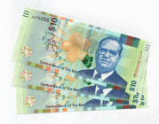 Bahamas 3 x 10 Dollars 2016 
P# 79; N# 204949; UNC