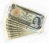 Canada 10 x 1 Dollar 1973 
P# 85c; N# 201904; UNC