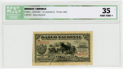 Uruguay 10 Centesimos 1887 ICG 35
P# A87a; # Z047917