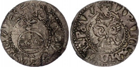 Russia Poltorak Sevsky Czech 1685 R
Diakov# 20; Silver 0,97g.; AUNC
