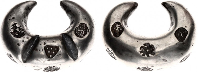 Thailand Siam AR Bracelet Money 1 Tael 14th - 17th Centuries
Silver 35.61 g., S...
