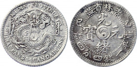 China Kirin 20 Cents 1905
Y# 559; N# 42192; Silver 5.04 g.; VF+
