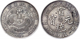 China Kirin 20 Cents 1909 (ND)
Y# 22.2; Silver 5.15 g.; VF