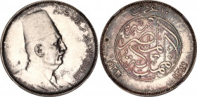 Egypt 10 Piastres 1923 H AH 1341 NGC MS 62
KM# 337, N# 25074; Silver; Fuad