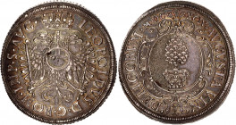 German States Augsburg 1 Taler 1694 
Dav. 5049; Forster 403; N# 214000; Silver; Leopold I; XF-AUNC