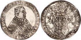 German States Brunswick-Lüneburg-Celle 1 Taler 1644 LW Clausthal
Dav. 6497; Welter 1415; N# 140169; Silver; Mint master Lippold Wefer. Breast image w...