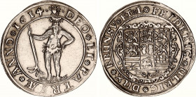 German States Brunswick-Wolfenbuttel 1/4 Taler 1614 O
KM# 43; Silver 7.28g.; Friedrich Ulrich; AUNC