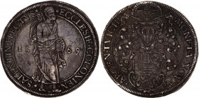 German States Koln 1 Taler 1569 Deutz
Dav. 9129; Noss 72; Silver; Salentin von Isenburg (1567-1577); XF+