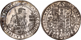 German States Saxony 1 Taler 1646 CR Dresden
Dav. 7601; Schnee 845; N# 32828; Silver; Johann Georg I (1615-1656); AUNC