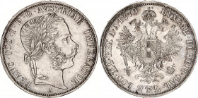 Austria 2 Florin 1870 A
KM# 2232; Franz Joseph I; Silver, AUNC with remains of mint luster.