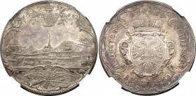Austria 2 Gulden 1892 4th Austrian Federal Shooting in Brno NGC PF 64
Peltzer 1866, Horsky 6098; Silver., Proof; Franz Josef I.; Obv: City view, abov...