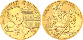 Austria 100 Euro 2002
KM# 3100, N# 58028; Gold (.986) 16.23 g., 30 mm.; Art Treasures of Austria; UNC