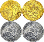 Czech Republic Set of Joachim Taler in Silver & Gold 1520 Restrike "500th Anniversary of the First Tolar Minting"
Silver 28.68 g., 40 mm., & Gold (.9...
