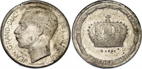 Belgium 20 Francs 1964 Essai / Pattern
KM# M4a; N# 66350; Copper-nickel; Jean; Advent to the throne of Grand Duke Jean; Mint: Brussels; Mintage 200; ...