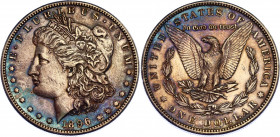 United States 1 Dollar 1896 S
KM# 110; N# 1492; Silver; "Morgan Dollar"; Mint: San Francisco; AUNC Toned