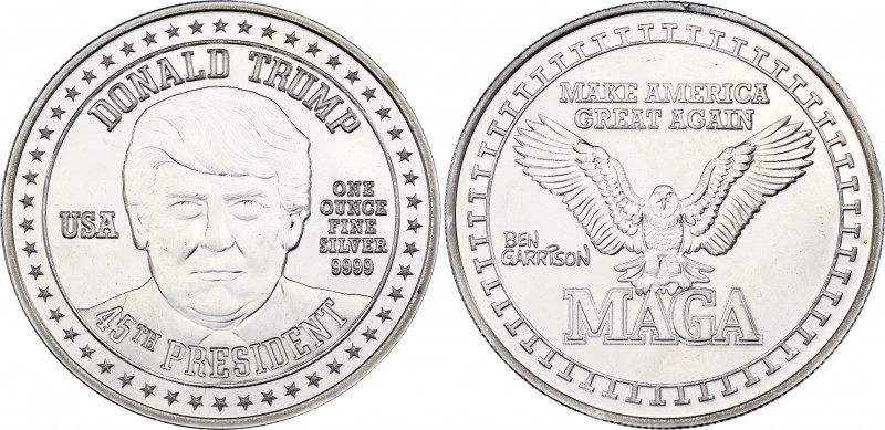 United States Silver Medal "Donald Trump - Make America Great Again" 2016 (ND)
...