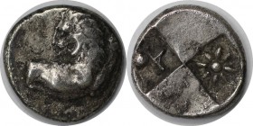 Griechische Münzen, THRAKIEN, THRAKISCHE CHERSONES. Tetrobol (2.3 g) 480 - 350 v. Chr, Silber. Sehr schön-vorzüglich