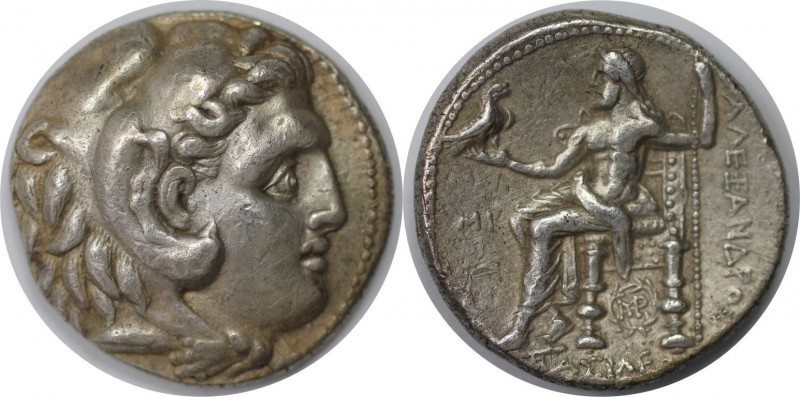 Griechische Münzen, MACEDONIA. Alexander der Große, 336-323 v. Chr: Tetradrachme...