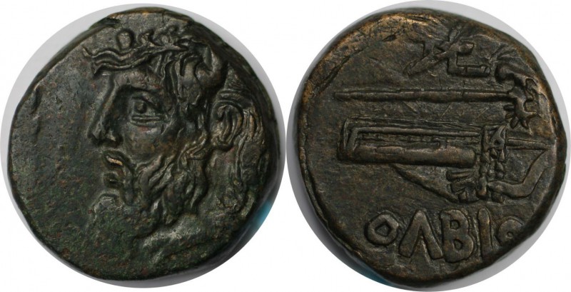 Griechische Münzen, BOSPORUS. SCYTHIA: Olbia. Bronze (12.39 g. 24 mm) ca. 330-30...