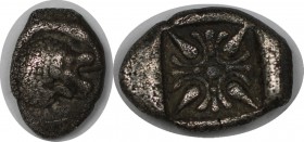 Griechische Münzen, IONIA. Diobol 6 - 5 v.Chr, Silber. Sehr schön-vorzüglich