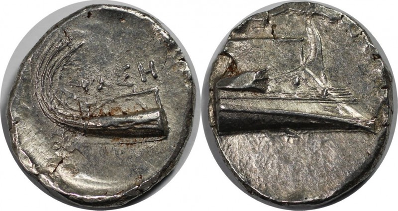 Griechische Münzen, LYCIA. Phaselis. AR Stater 4. Jh. v. Chr, Silber. Sehr schön...