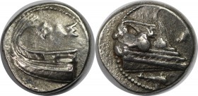 Griechische Münzen, LYCIA. Phaselis. AR Stater 4. Jh. v. Chr, Silber. Sehr schön